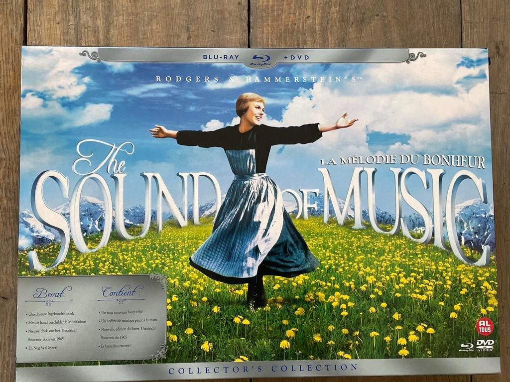 Sound of music boxblue ray dvd, Cd's en Dvd's, Dvd's | Klassiekers, Alle leeftijden, Ophalen of Verzenden, 1980 tot heden, Zo goed als nieuw