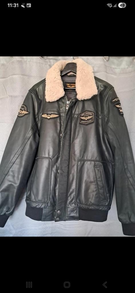 PME Legend leren jas maat L, Maat 52/54 (L), Zwart, Nieuw, Ophalen of Verzenden