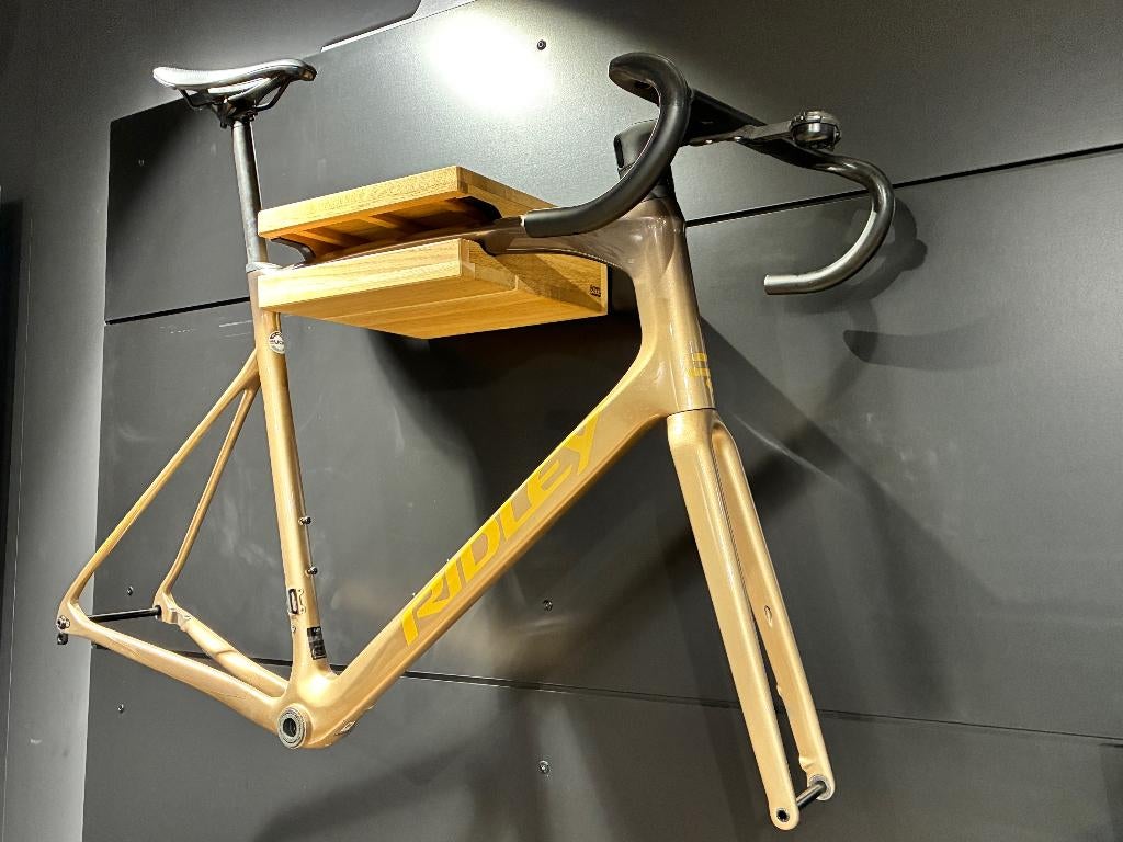 Ridley Fenix SLiC FRAME  + cockpit + zadel XL custom paint, Fietsen en Brommers, 28 inch, Carbon, Zo goed als nieuw, 57 tot 61 cm