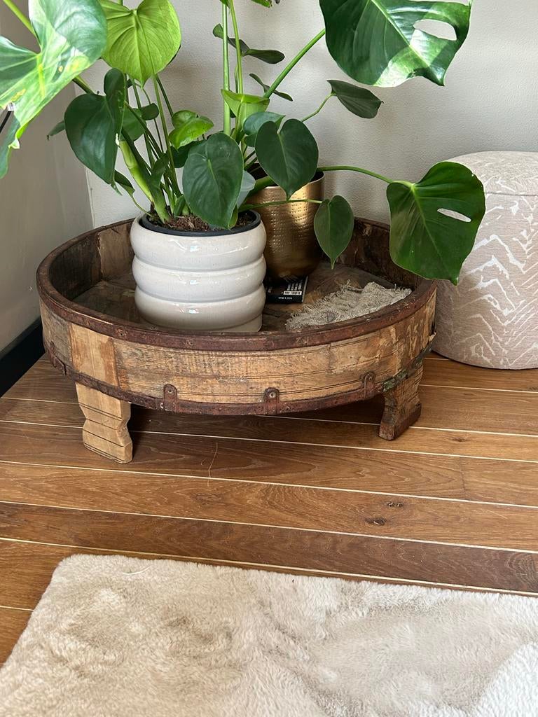 Mooie houten trog bak - uniek decoratiestuk, Ophalen, Hout, Gebruikt, Landelijk