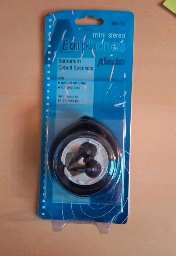 Alecto MH-70 Mini Stereo Oordopjes met Draagtas, Ophalen of Verzenden, Nieuw, Op oor (supra aural), Overige merken