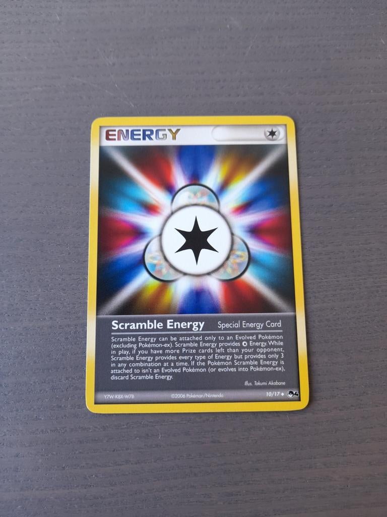 2006 pop series 4 10/17 scramble energy, Ophalen of Verzenden, Nieuw, Losse kaart