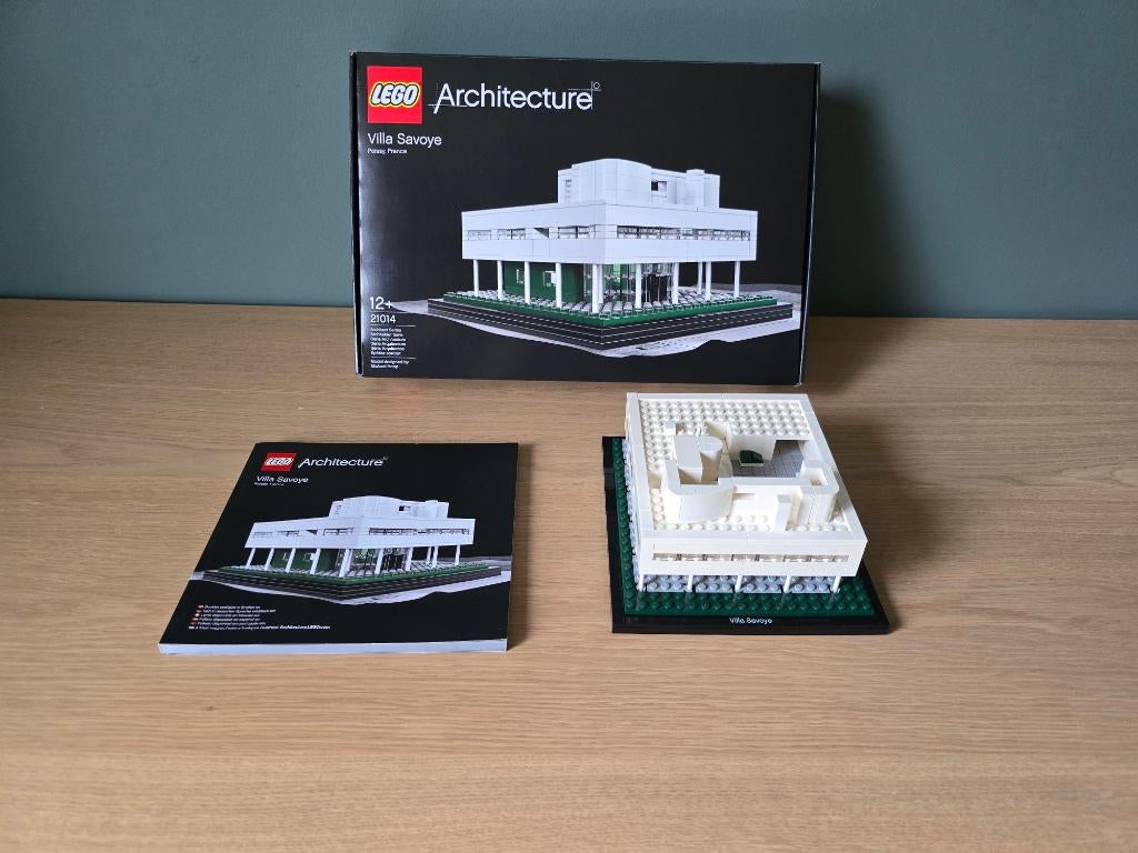 Lego Architecture 21014 Villa Savoye, Ophalen of Verzenden, Zo goed als nieuw, Complete set, Lego