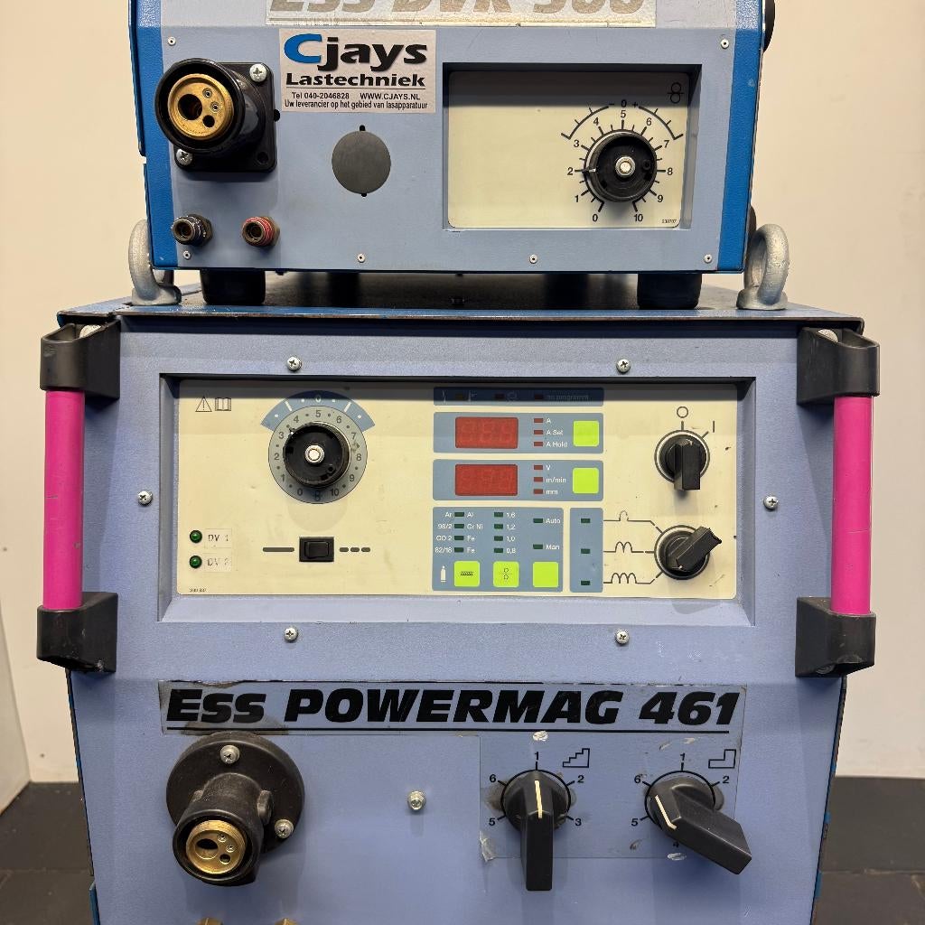 ESS PowerMag 461 MIG MAG Lasapparaat Lasmachine Co2 WTGK, Gebruikt, Info@cjays.nl, Riedweg 4, 88339 Bad Waldsee, Duitsland, Ophalen of Verzenden