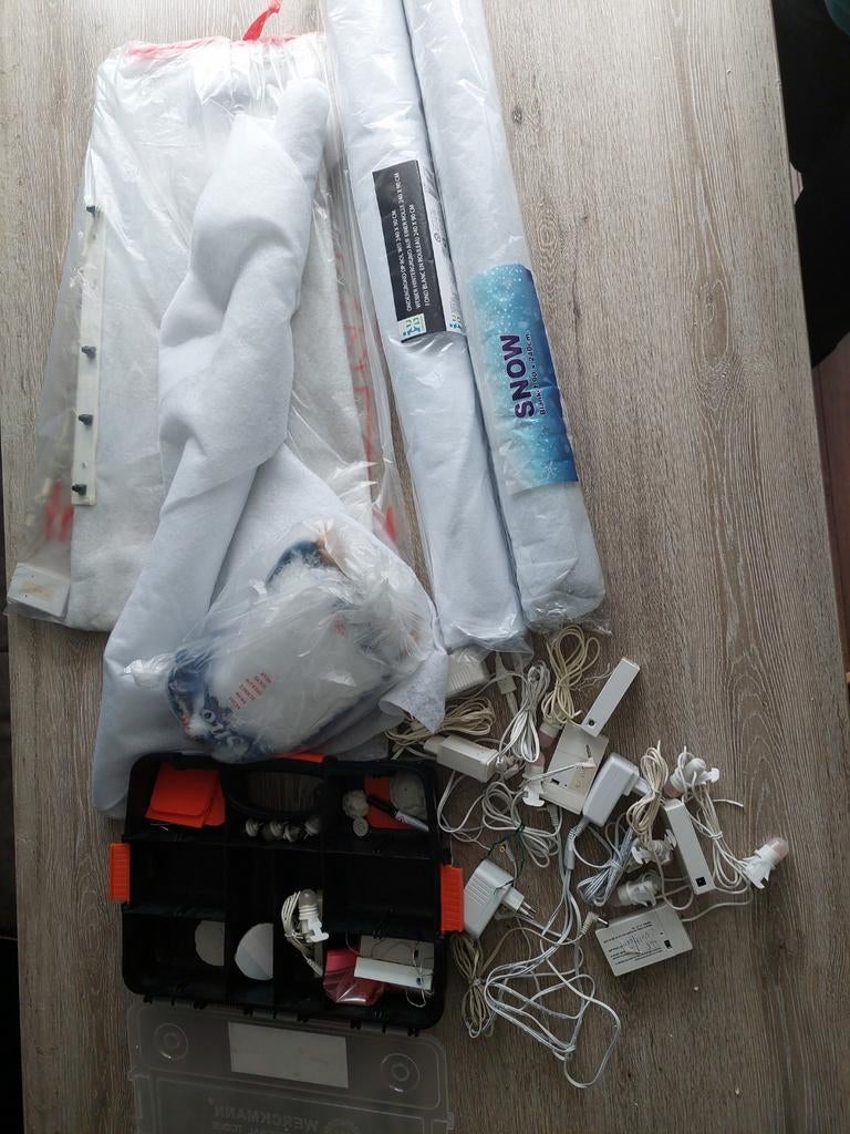 Accessoires voor een kerstdorp 07, Ophalen, Gebruikt