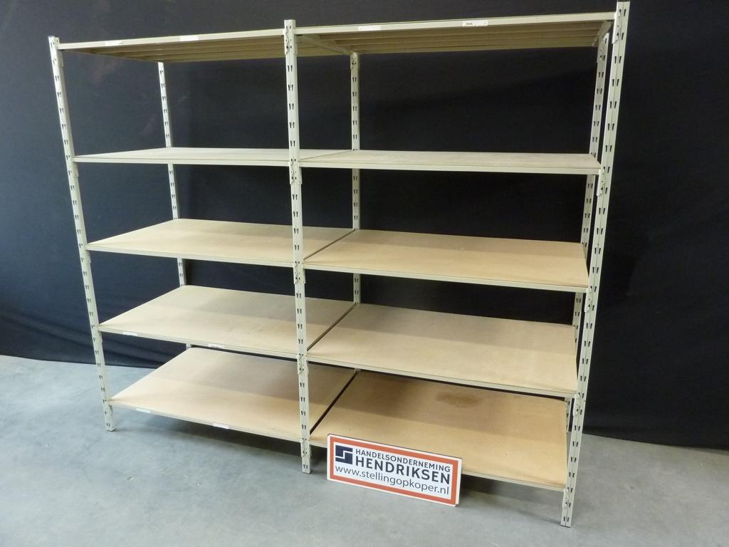 Nette Overtoom stelling / stellingkast / rek 252x81x210cm, Gebruikt, Handelsonderneming Hendriksen, Ophalen of Verzenden, Munstermanstraat 6 - Hal 3 - Silvolde
