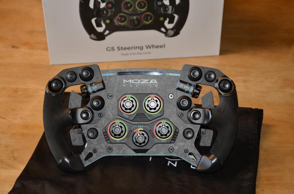Moza Racing GS V1 wheel, Computers en Software, Joysticks, Zo goed als nieuw, Ophalen of Verzenden