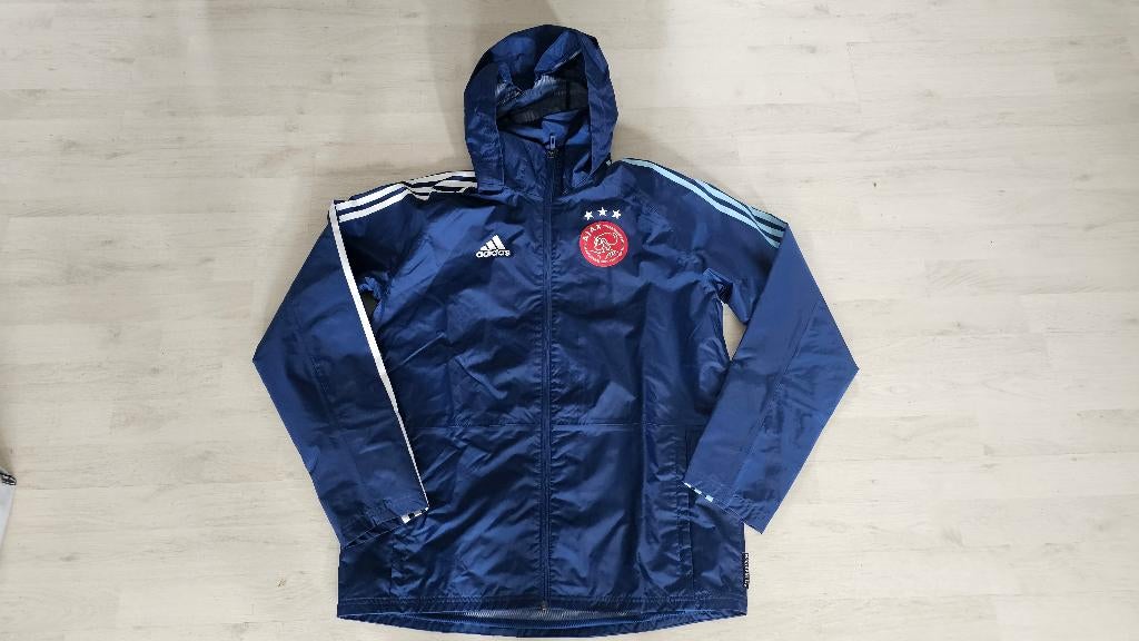 Ajax Regen/Zomerjas! Seizoen 20/21! Mt M! (Youri Baas), Ophalen of Verzenden, Zo goed als nieuw, Blauw, Voetbal