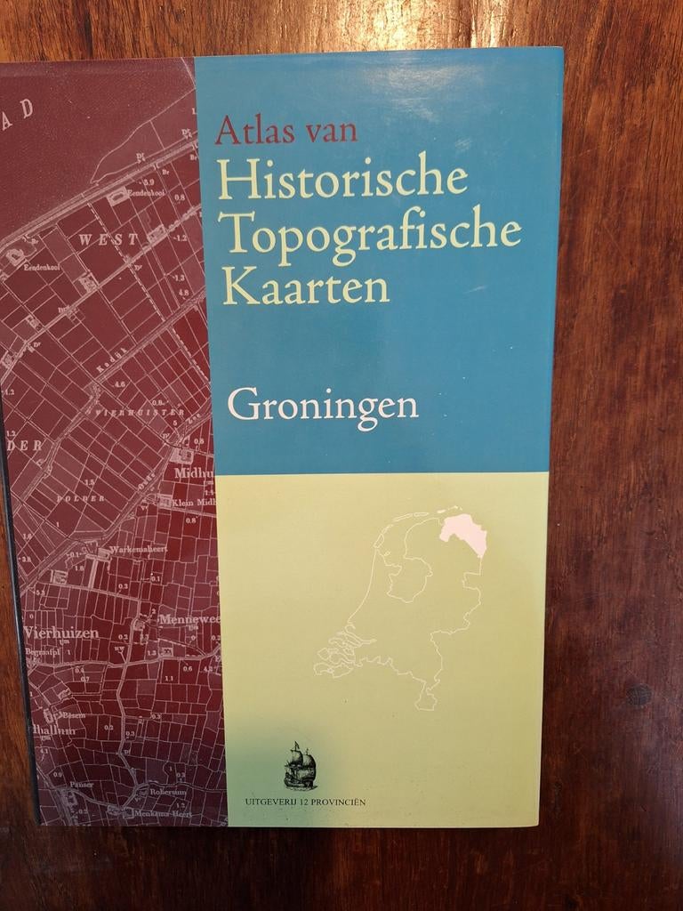 Atlas van Historische Topografische Kaarten Groningen, Overige atlassen, Ophalen of Verzenden, Zo goed als nieuw, Nederland