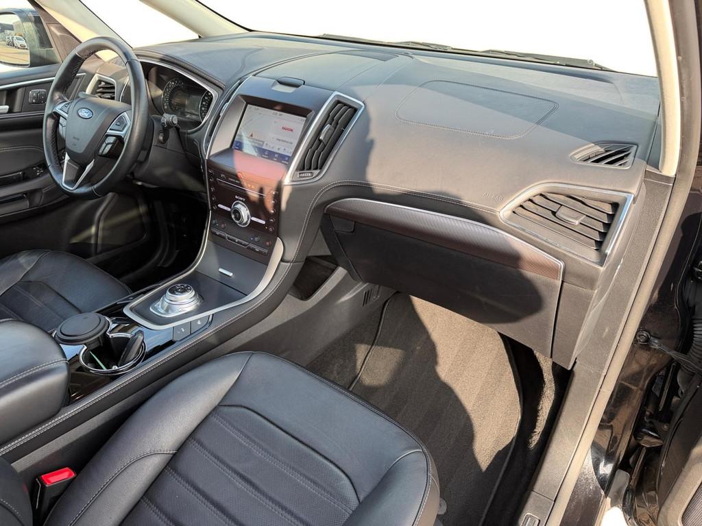 Ford Galaxy 2.5i HEV | Dealer onderhouden | Automaat | Panor, Auto's, 12 maanden, Gebruikt, Zwart, Hybride Elektrisch/Benzine