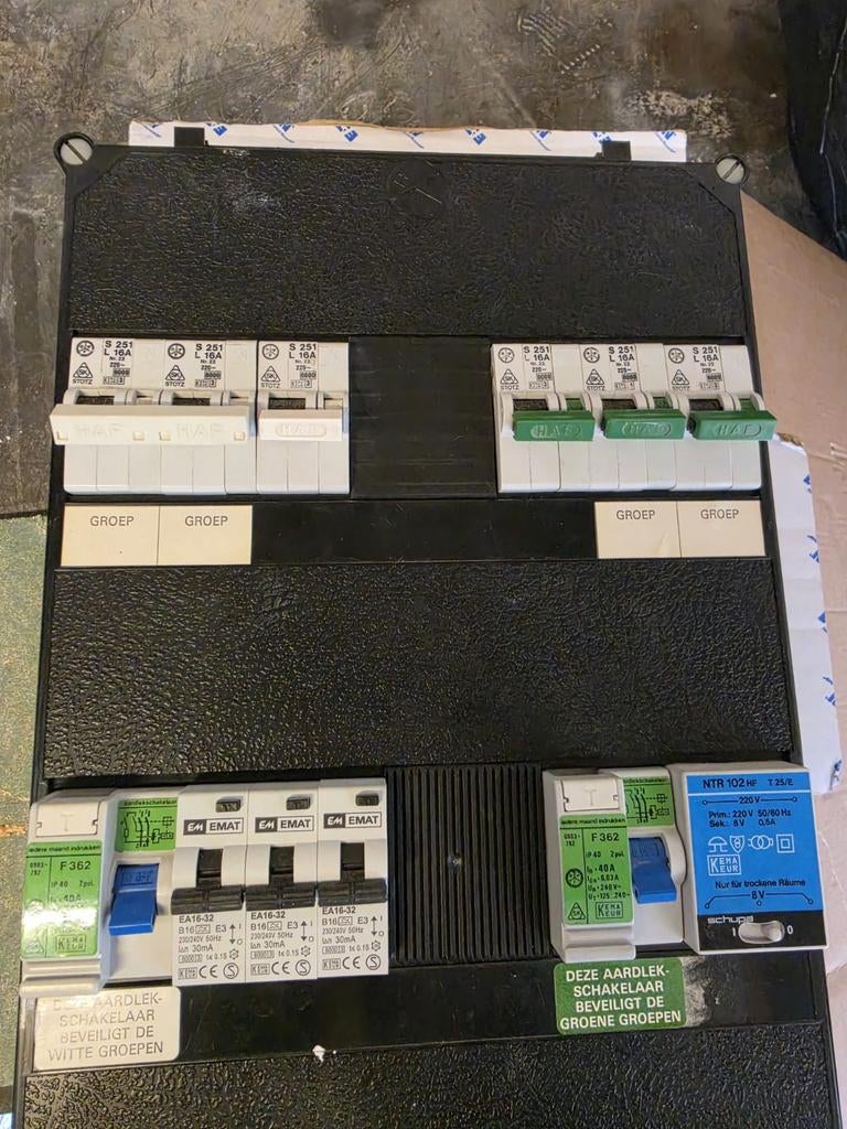 Groepenkast, Ophalen