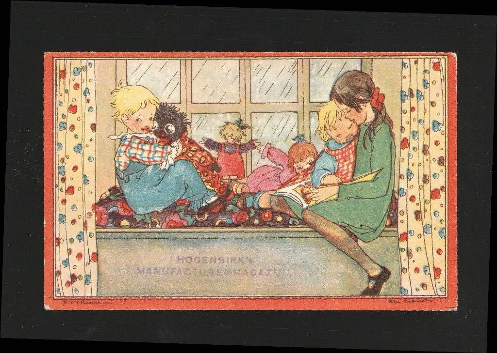 Rie Cramer serie Tilanus Vriezenveen in de vensterbank, Verzenden, 1920 tot 1940, Ongelopen, Sterren en Beroemdheden