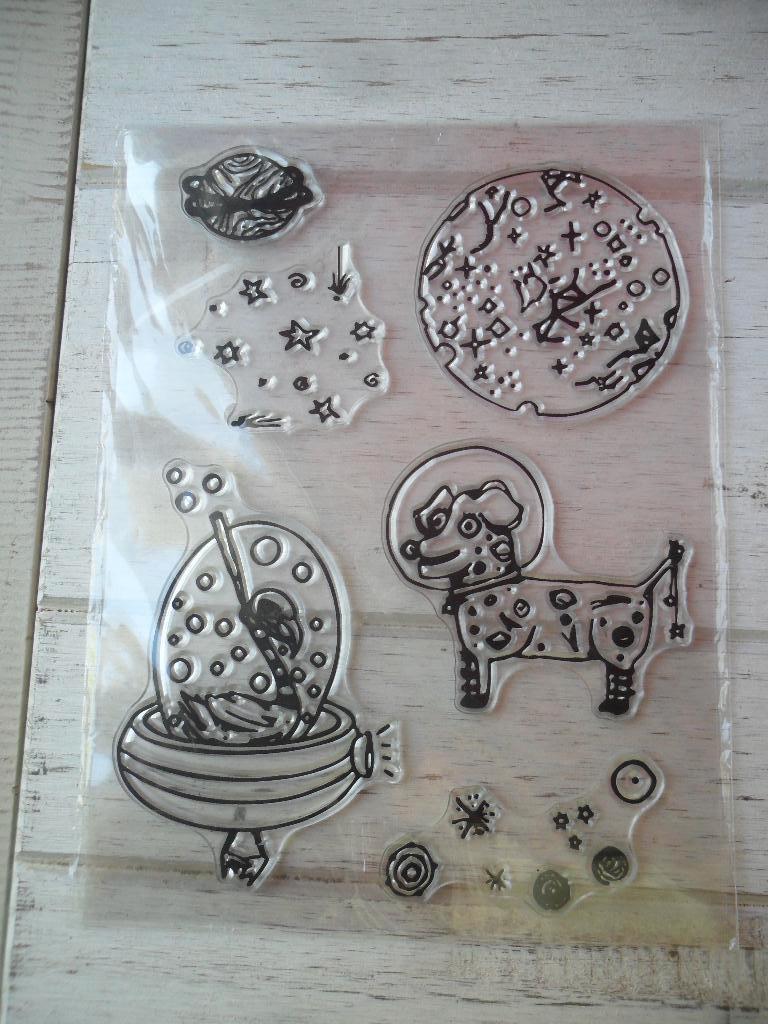 Clear Stamp Walk-about Out Of This World, Verzenden, Nieuw, Clearstamp