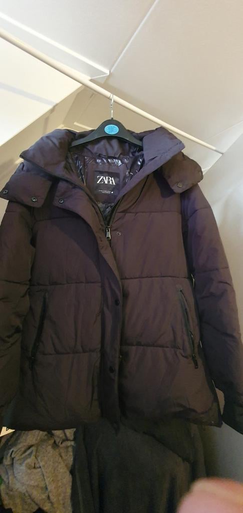 Zara Puffer Jas Zwart Maat XS, Ophalen of Verzenden, Zo goed als nieuw, Maat 34 (XS) of kleiner, Zara