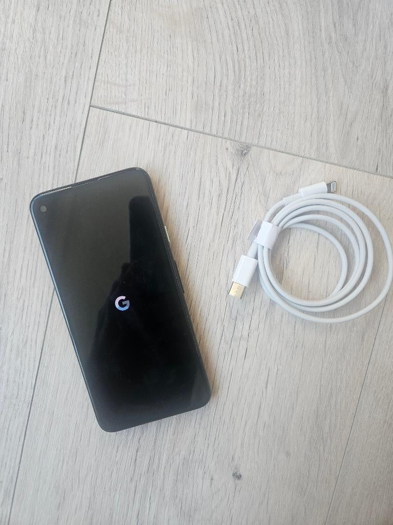 Google pixel 4A 128GB met usb kabel ZGAN €85, Zwart, Ophalen of Verzenden, Zo goed als nieuw, 128 GB