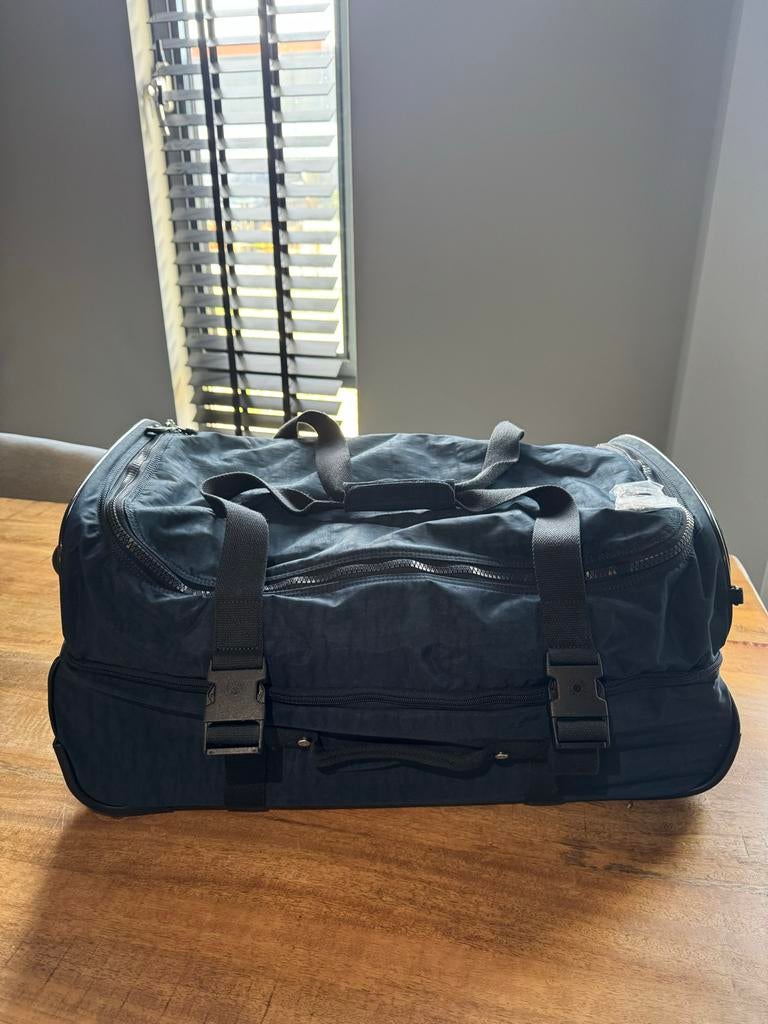 Kipling TEAGAN M reiskoffer Blauw, Wieltjes, 40 tot 60 cm, 20 tot 30 cm, Blauw