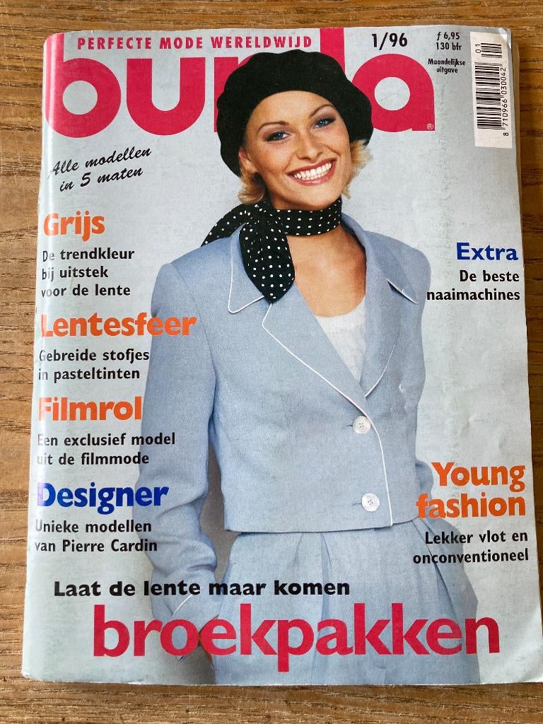 Burda naaipatronen kledingpatronen 1-1996 (maat 146-50), Ophalen of Verzenden, Nieuw, Vrouw, Burda