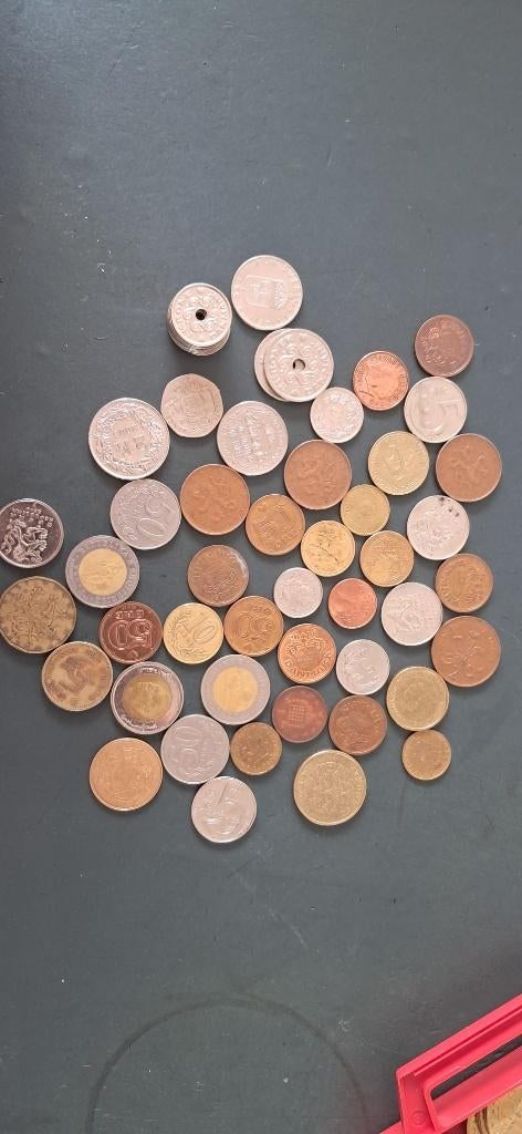 Assorti munten nep/echt, Postzegels en Munten, Munten en Bankbiljetten | Verzamelingen, Ophalen of Verzenden, Nederland en Buitenland