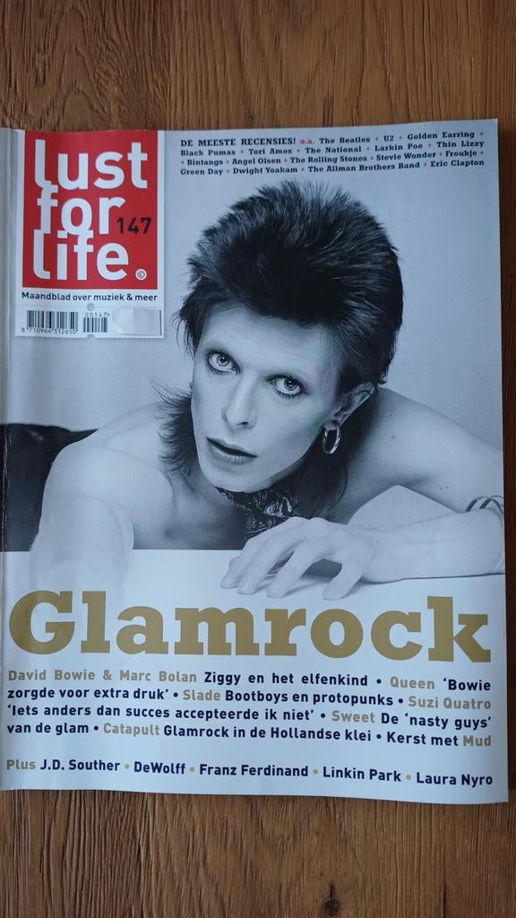 Lust for Life -David Bowie., Boeken, Tijdschriften en Kranten, Ophalen of Verzenden, Zo goed als nieuw, Muziek, Film of Tv