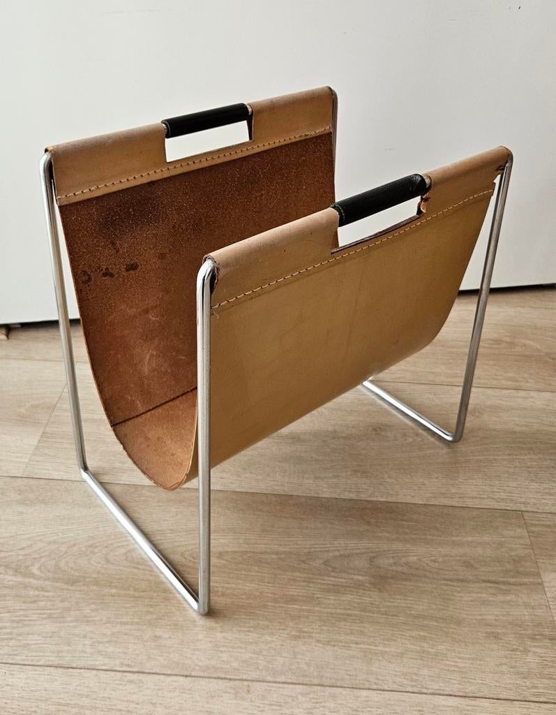 Brabantia Lectuurbak Jaren '60/'70 - Vintage Design, Huis en Inrichting, Woonaccessoires | Krantenbakken en Lectuurbakken, Ophalen of Verzenden