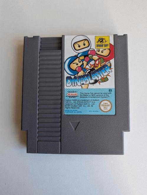 Dynablaster nes, 1 speler, Racen en Vliegen, Ophalen of Verzenden, Zo goed als nieuw