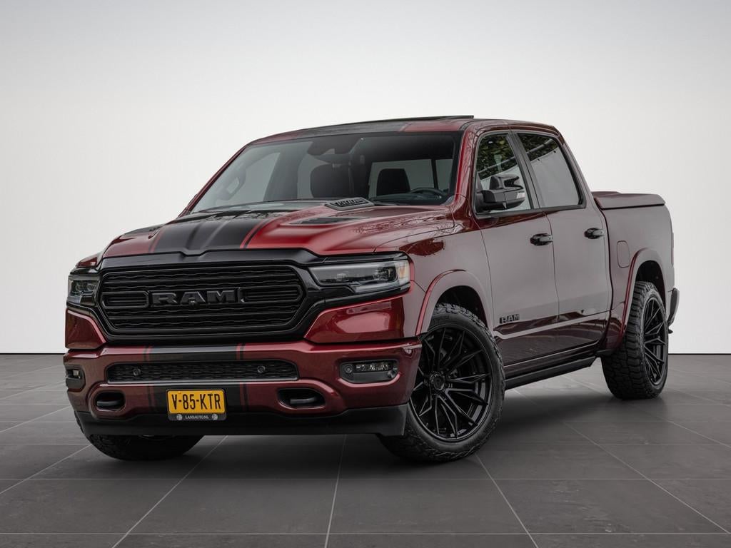 Dodge Ram 1500 5.7 V8 4x4 Crew Cab Limited LPG 22'' Full opt, Auto's, Automaat, Gebruikt, 402 pk, Leder