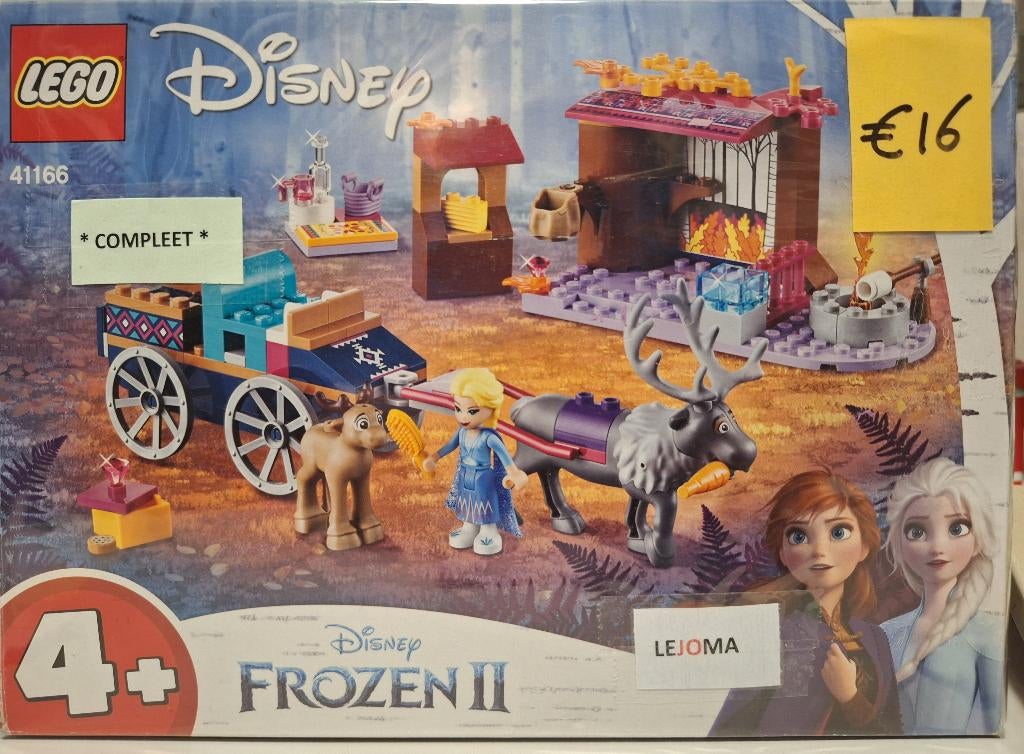 Lego Disney Frozen, Ophalen, Zo goed als nieuw, Complete set, Lego