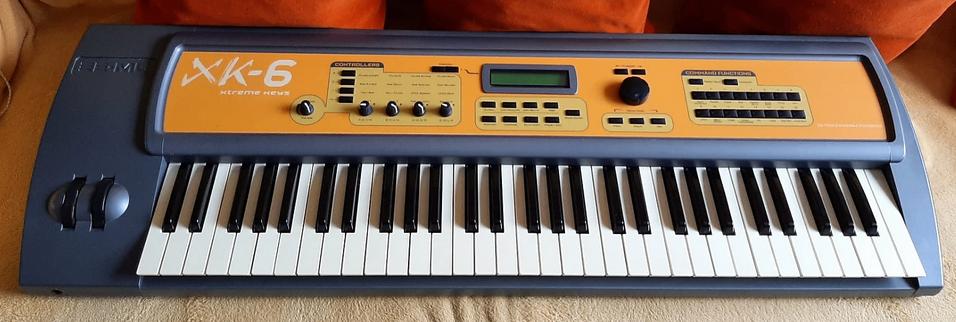 E-mu XK6 Xtreme Keys Zeldzame Techno Synthesizer, Ophalen of Verzenden, Zo goed als nieuw, Overige aantallen, Overige merken