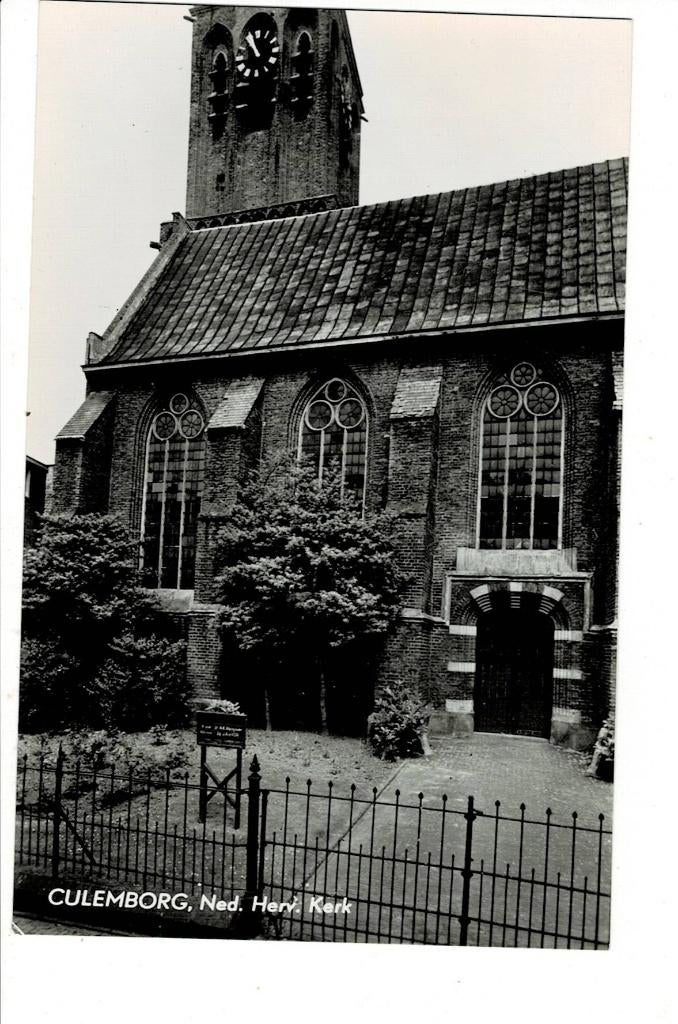 Culemborg, Kerk, Verzamelen, Ophalen of Verzenden, Ongelopen, Gelderland