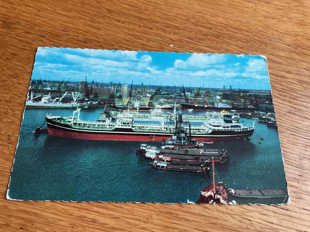 S366 Rotterdam haven binnenvaart, Ophalen of Verzenden, Zuid-Holland