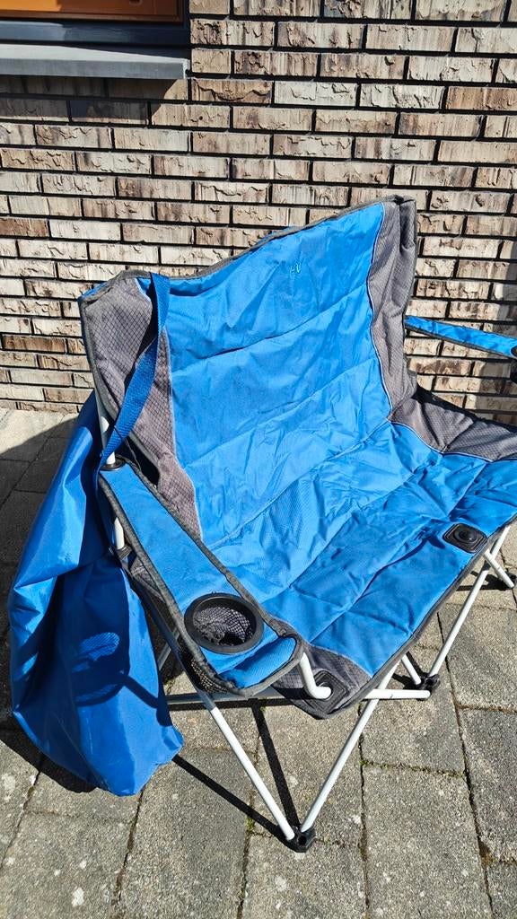 2 persoons opvouwbare bank zgan, Ophalen, Zo goed als nieuw, Campingstoel