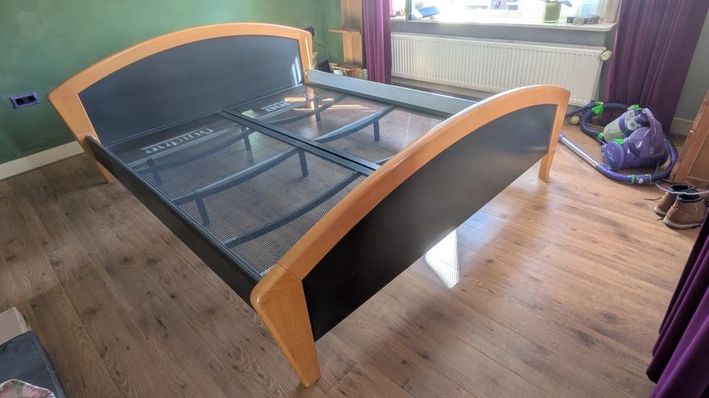 180x220 ledikant bed ombouw en bodems, Ophalen, Gebruikt, Overige kleuren, Tweepersoons