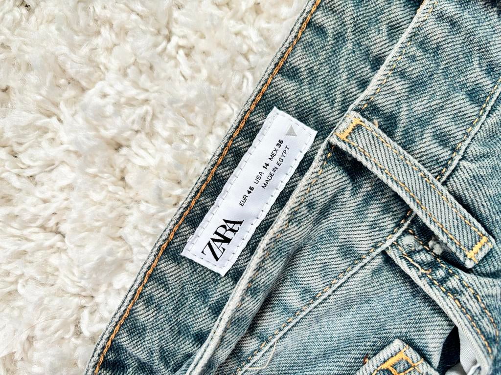 Zara jeans maat 46 - Comfortabele denim, Ophalen of Verzenden, Gedragen, Blauw, Overige jeansmaten