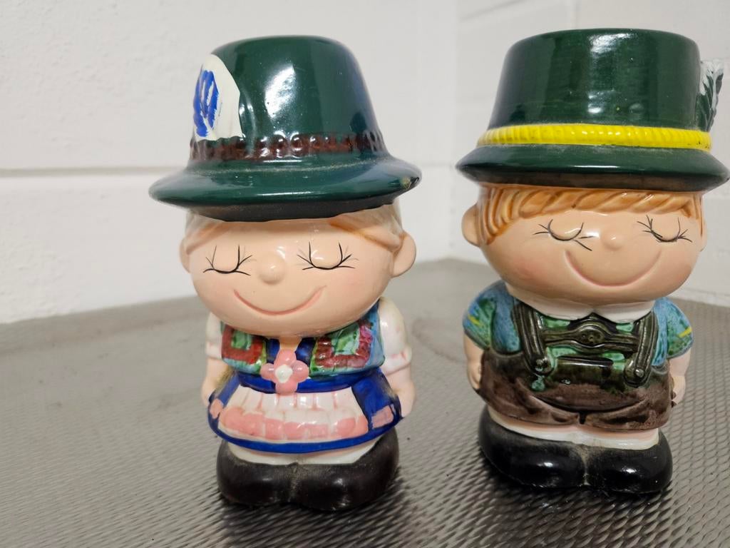 Spaarpotten "Tiroler bübchen", Ophalen of Verzenden, Dier