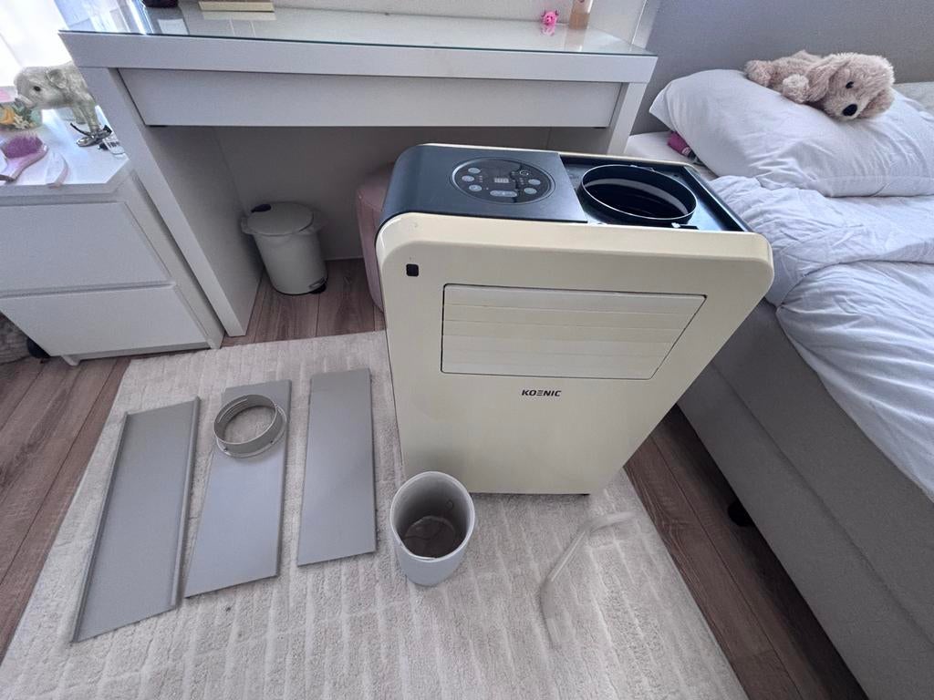 Koenic mobiele airco kac100 (goed werkent), Ophalen, Gebruikt, Timer, 3 snelheden of meer