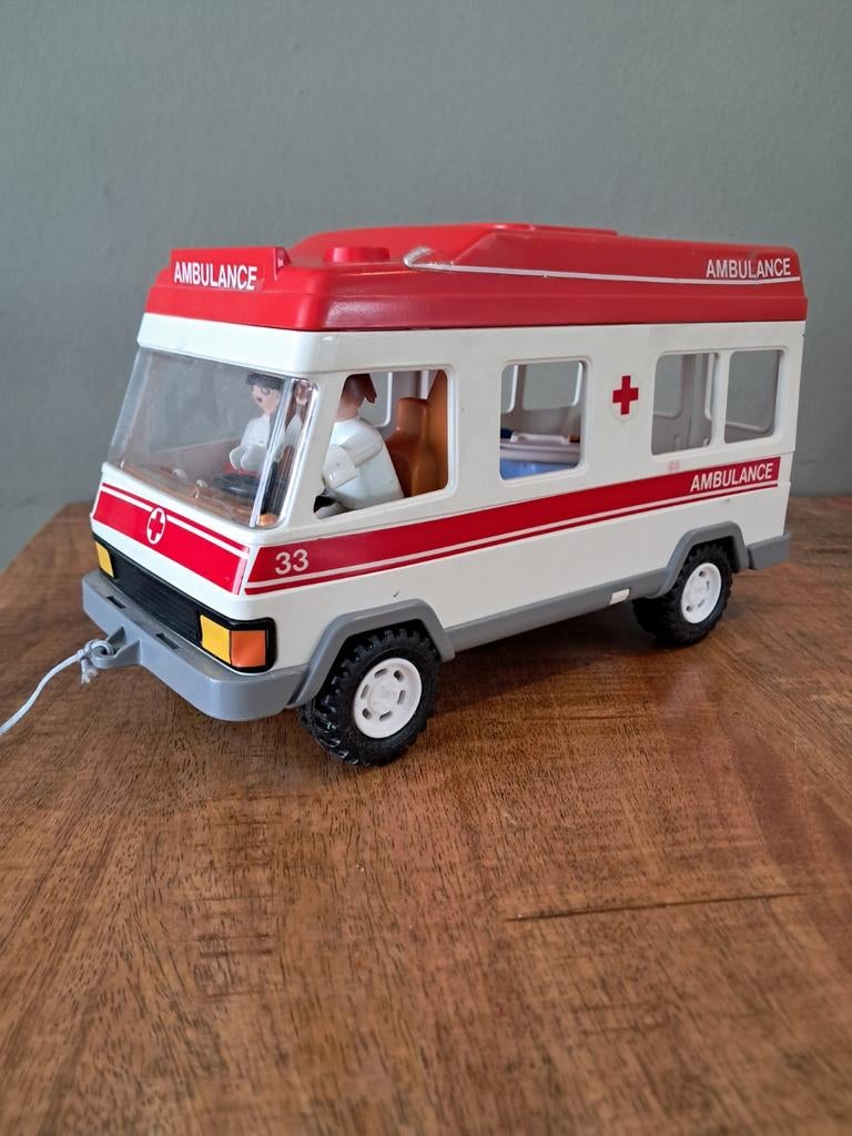 Vintage Playmobil ambulance, Ophalen of Verzenden, Gebruikt, Los playmobil