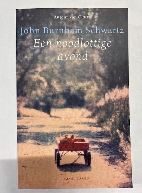 Boek - 692 - Een noodlottige avond - John Burnham Schwartz, Ophalen of Verzenden, Zo goed als nieuw