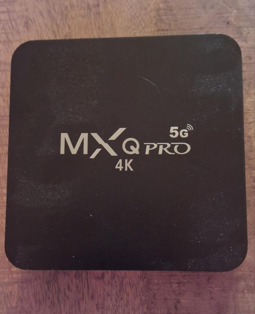 MXQ pro 4k 5g wifi usb ethernet kodi streamen Android tv box, Ophalen of Verzenden, Zo goed als nieuw, HDMI