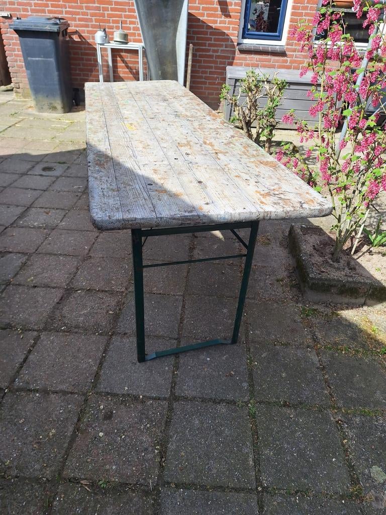 Biertafel 218 x 68 x 77, Ophalen