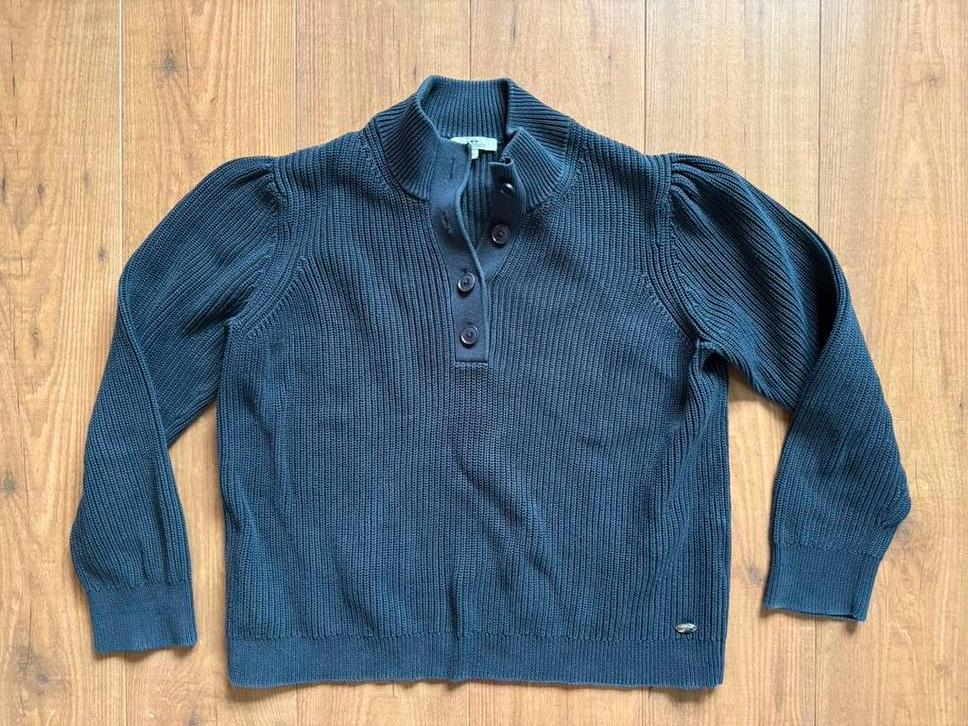 HV Society blauw schipperstrui maat 44, Kleding | Dames, Ophalen of Verzenden, Zo goed als nieuw, Maat 42/44 (L), Blauw