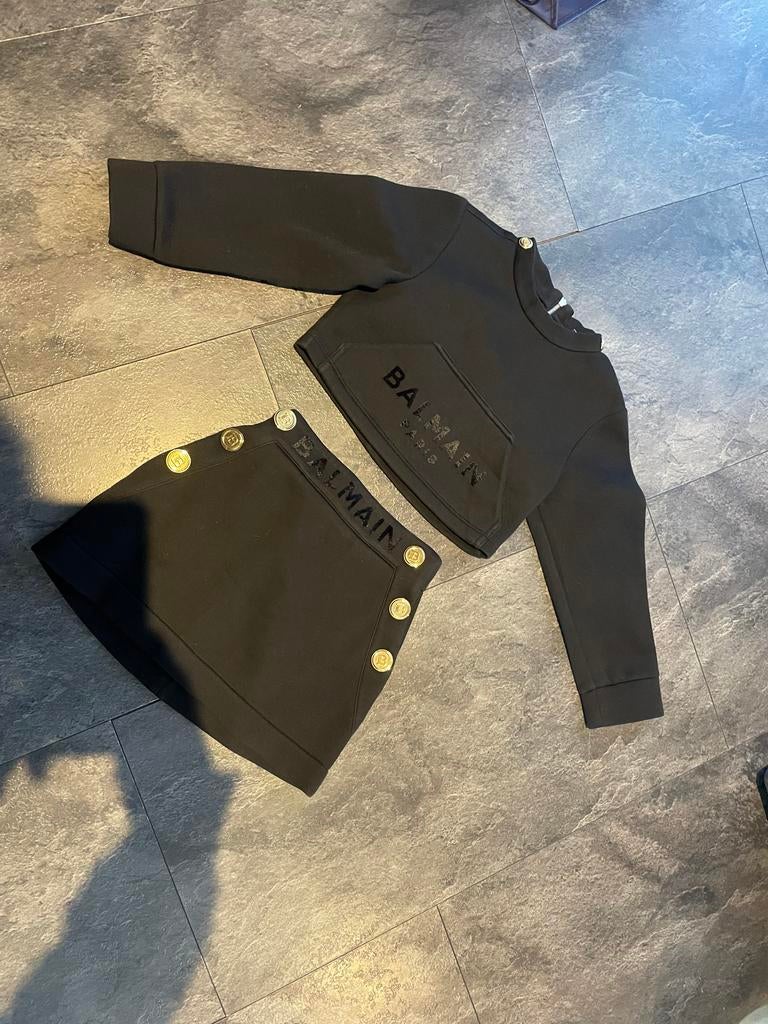 Balmain set maat 6 jaar - Rok en korte trui, Ophalen of Verzenden, Zo goed als nieuw, Meisje