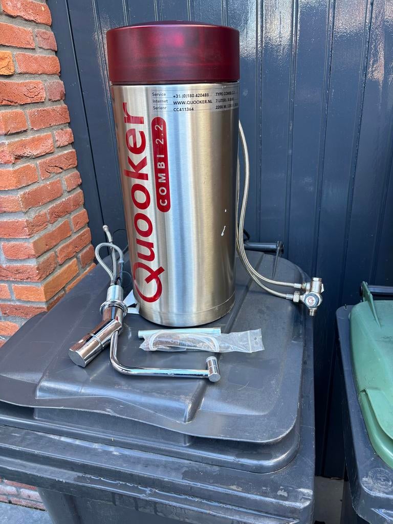 Quooker Combi 2.2 met kraantje en onderhoudsset, Ophalen, Gebruikt