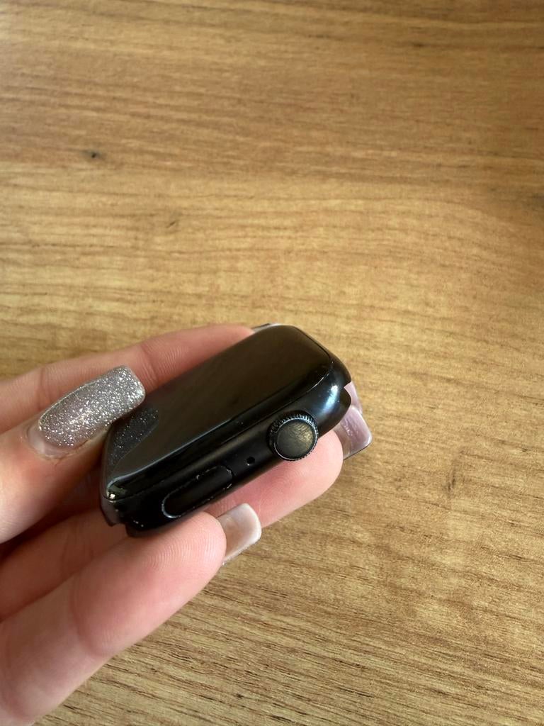 Apple Watch Nike Series 7 - 45mm - Goede staat, Zwart, IOS, Ophalen of Verzenden, Waterdicht