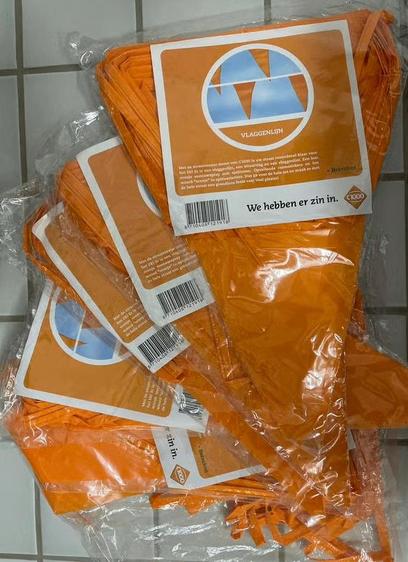 C1000 Vlaggenlijn - Nieuw in verpakking, Ophalen of Verzenden, Nieuw, Versiering, Verjaardag