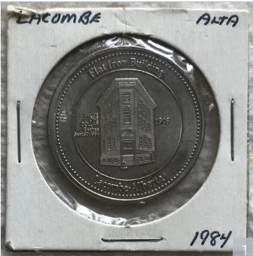 Canada - Alberta 1984 - Lacombe Trade Dollar, Verzenden, Noord-Amerika, Losse munt