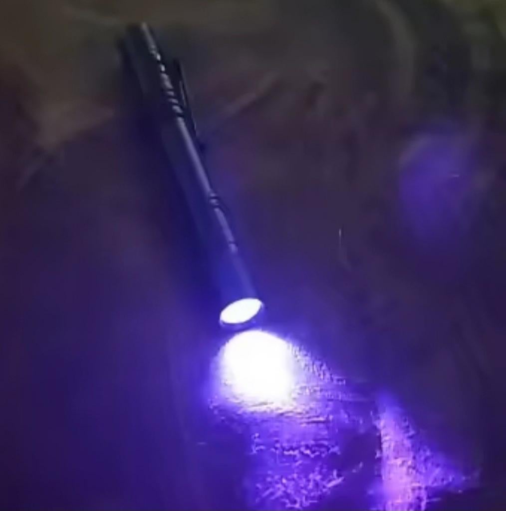 UV lamp Ultra Violet lampje ook te gebruiken voor edelstenen, Ophalen of Verzenden