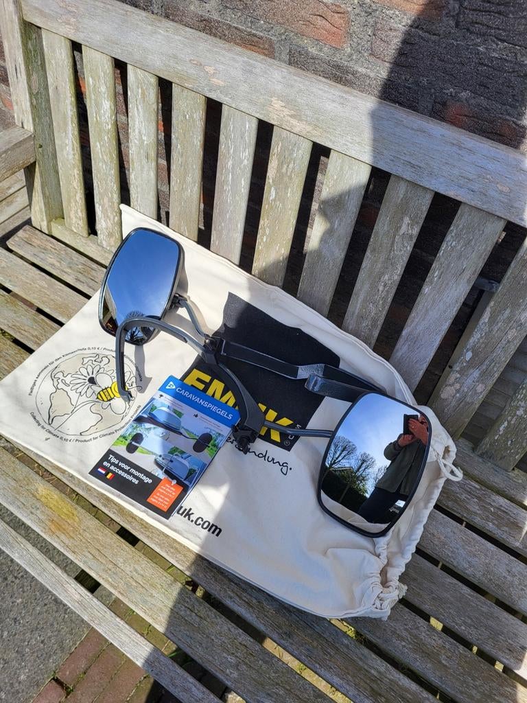 Caravanspiegels Fabrikaat Emuk voor Volvo v40 Stabiele XL sp, Ophalen of Verzenden, Volvo