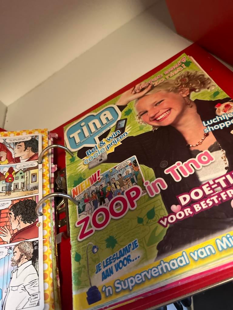 Tina tijdschriften in mappen ong.120 stuks, Ophalen of Verzenden, Gelezen, Sport en Vrije tijd