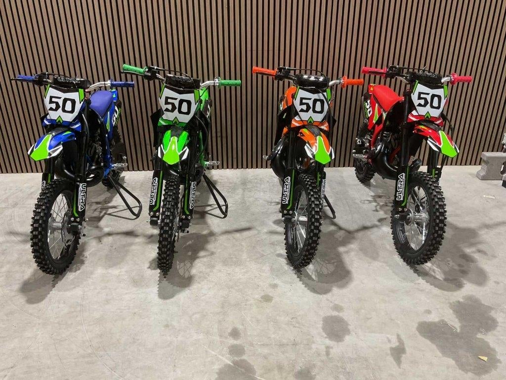 Pitbike Crossmotor Koshine 50 cc 14/12” nieuw in 4 kleuren‼️, Ophalen, Ultra motocross, Nieuw, Pitbike