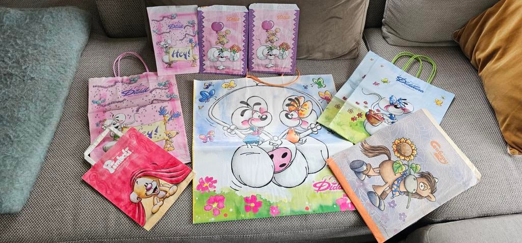 Diverse tassen en zakjes los, Verzamelen, Diddl, Ophalen of Verzenden